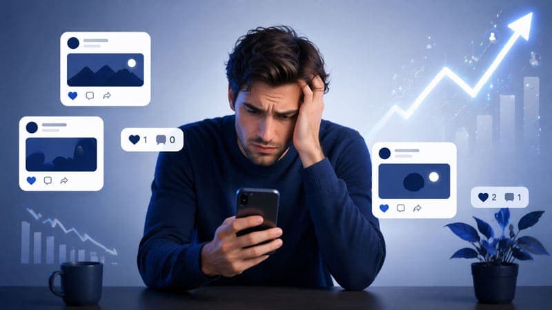 Por que posto no Instagram todos os dias e não tenho resultados?